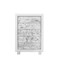 Homeroots Modern White Chest With 5 Faux Marble Detailed Front Drawer. 384038 - alternate 7