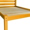 Homeroots Yellow Solid Wood Full Bed Frame 546754 - alternate 4