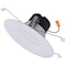 Halo Matte White 5-6 in. W Plastic LED Retrofit Recessed Lighting 6.97 W LT56079FS1EWHR - alternate 1
