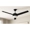 Afx Davis - 52in 3 Blade LED Ceiling Fan - Black Finish DVSN523LACBKBK-WS - alternate 4