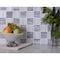 Apollo Tile 12x12 Bardiglio Nuvolato, Bianco Carrara Marble Polished Floor and Wall Mosaic Tile 5 sqft/case, 5PK APLSE88L02A - alternate 3