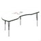 Correll Kidney Dry Erase Activity Table, 72 in W, 36 in L, 19 in to 29 in H, Particleboard, Frosty White A3672DE-KID-80-09-39 - alternate 1