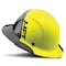 Lift Safety DAX Carbon Fiber Cap Brim 50-50 (Yellow/Black) - ANSI-C, TYPE 1 HDC50C-19HC - alternate 1