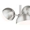 Z-Lite Realm Sphere 3 Light Semi Flush Mount, Brushed Nickel/Matte Opal, 17.25 In W x 10.5 In H 7517-3SF-BN - alternate 3