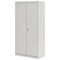 Sandusky Lee Shelving Storage Cabinet, 72 in H, 36 in W, 18 in D, Swing, Keyed, Gray, 4 Shelves, 0 Drawers CA41361872-05 - alternate 5
