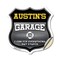 Signmission Austin's Garage I Can Fix Everything But Stupid, 12 Inch X 12 Inch, Vinyl Decal SHI-D-12-490-AUSTIN - alternate 1
