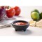 Service Ideas Salsa Bowl 4 Piece Set, 4 oz each, Black MB4BL - alternate 2