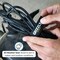 Grizzly Supply Bundle Strap, 9 in L, 1 in W, Hook and Loop Closure, Reusable, Black, 4PK GS-HLBS9-0 - alternate 5