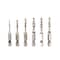 Drill America 6 Piece Drill/Tap/Countersink Bit Set, Metric Sizes, 1/4'' Quick Change Hex Shank TDC6MM-SET - alternate 1