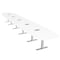 Skutchi Designs Arc Boat Conference Table With Power, 48 in W, 264 in L HAR-ABOT-48X264-T-W960-ESIL - alternate 1