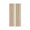Ekena Millwork Rustic Two Board Joined Board-n-Batten Knotty Pine Faux Wood Shutters w/No Batten, 11W x 80H, PR SHUBJN11X80KPPR - alternate 1