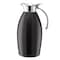 Service Ideas Nicollet Series 1.5-Liter Stainless Vacuum Insulated Carafe with Flip-Top Lid in Black Onyx NIC15BSBX - alternate 3