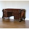 Homeroots 74" Brown Executive Desk With Five Drawers 348663 - alternate 3