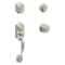 Kwikset Handleset, 2 Grade, Satin Nickel, 2-3/8 x 2-3/4 in Backset, KW1 Keyway, 1-3/4 in Thick Door 95530-018 - alternate 5