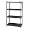 Iron Horse 3200 Riveted Steel Shelving 4-Shelf Unit, 18D x 36W x 60H, GunGray/Black 20995 - alternate 4