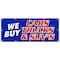 Signmission We Buy Cars Trucks & Suv, 48 Inch x 120 Inch, Banner B-120 We Buy Cars Trucks & Suv - alternate 1