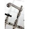 Kingston Brass Bridge Kitchen Faucet with Brass Sprayer, Polished Nickel KS7276PKXBS - alternate 3