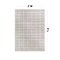 World Rug Gallery Bohemian Stripe Lines Washable Non Slip Area Rug 5 ft x 7 ft Ivory WR68IVORY5X7 - alternate 6