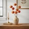 Homeroots Set of Six Orange and Green Fall Mini Pumpkins Wreath Sprays, 6PK 633242 - alternate 2