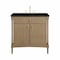 James Martin Vanities Kinnsden 36" Single Vanity, Weathered Oak w/ 3 CM Phantome Eclos Top D680-V36-WTO-3PHT - alternate 1