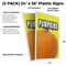Signmission Pumpkins, Plastic Signs Only 24 Inch x 36 Inch, Corrugated Plastic, 2PK CSB-2436-2PACK-Pumpkins 1 - alternate 2