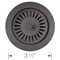 Blanco Color-Coordinated Metal Basket Strainer, Cinder 240324 - alternate 2
