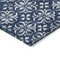 Homeroots 8' X 10' Navy Blue And Ivory Floral Washable Indoor Outdoor Area Rug 595976 - alternate 4