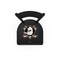 Holland Bar Stool Co 30" Blk Wrinkle Anaheim Ducks Stationary Bar Stool, Ladder Back L00430AnaDks - alternate 3