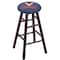 Holland Bar Stool Co Maple Bar Stool, Dark Cherry Finish, Virginia Seat RC30MSDC - alternate 1