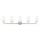Z-Lite Montford 5-Light Vanity, 40 in W, Brushed Nickel 7005-5V-BN - alternate 4