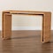Bali & Pari Nevada Bohemian Light Honey Rattan Console Table 258-14167-ZORO - alternate 2