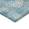 Homeroots 3' X 5' Teal Blue Gray And Ivory Polka Dot Washable Indoor Outdoor Area Rug 594286 - alternate 5