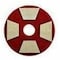 3M Polishing Pad, Red, Shape Trapezoid, PK4 86019 - alternate 1
