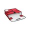 Cac Foodservice CAC BagTec Delivery Bag Pizza Red 18x18x5 in BTPZ-0518R - alternate 1