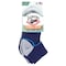 Railroad Sock Unisex Outdoor Quarter Socks, Wool/Nylon/Spandex, Grey/Blue, 5-10 W; 4-7.5 M, 2 PK OD291QUBL - alternate 1