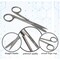 A2Z Scilab Lab Scissors 4.5 inches Sharp/Blunt Straight Blades, Stainless Steel A2Z-ZR-099S - alternate 5