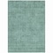 Homeroots 9' X 12' Teal Blue Geometric Washable Indoor Outdoor Area Rug 607510 - alternate 3
