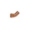 Nibco 45 Degree Street Elbow 3/4" CTS X 3/4" D CTS Copper 9046300PCU - alternate 3