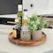 Megachef 12 Inch Acacia Wood Lazy Susan Tray 750122147M - alternate 4