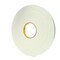 3M Double-Sided Foam Tape, 1/2 in W, 36 yd L, 1/16 in, Polyurethane Foam, Double-Sided, 18 PK 4026 - alternate 1