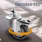 Powertec 3'' Threaded Stem Swivel Caster Wheels w/600 lbs Loads, Dual Locking Industrial Castor Wheels, 16PK 17201-Case4N - alternate 4