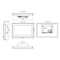 Siemens SIMATIC HMI MTP1500 Unified Comfort Panel hygienic neutral design IP69 6AV2128-3QB70-0AX0 - alternate 4