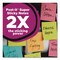 Post-It Super Sticky Notes, 3 x 3, Mulberry, 90 Sheets/Pad, 5PK 654-5SSCG - alternate 6