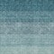 Homeroots 5' X 8' Teal Blue And Ivory Ombre Washable Indoor Outdoor Area Rug 595836 - alternate 5