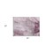 Homeroots 2' X 3' Pink Abstract Washable Non Skid Indoor Outdoor Area Rug 559595 - alternate 3