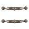 Brixwell Traditional Design Barrel Arch Cabinet Bar Pull 3-3/4 in Center To Center Satin Nickel Pair BX9267881 - alternate 2