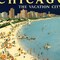 Homeroots Vintage 1929 Chicago Vacation Travel Unframed Print Wall Art 394342 - alternate 2