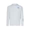 Costa L Long Sleeve Men's Hooded Arctic Blue Technical Hood Tee Shirt FQA400039-62FL - alternate 1