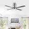 Jonathan Y Theo 52" 1-Light Contemporary Minimalist Iron/Acrylic Mobile-App/Remote-Controlled 6-Speed Integrate JYL9716B - alternate 6