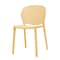Homeroots Set Of Four Yellow Heavy Duty Plastic Juvenile Chairs, 4PK 554667 - alternate 1
